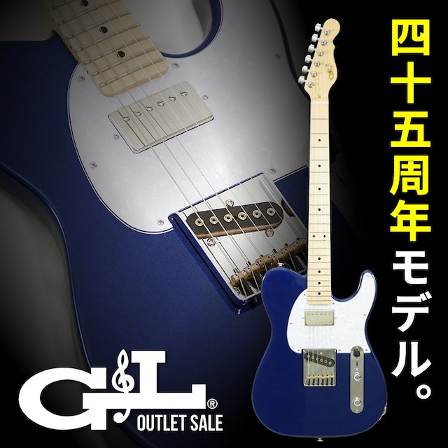 G&L USA 45th Anniversary Limited Edition ASAT Classic Bluesboy (Sapphire Blue Metallic/Maple) [アウトレットSALE特価]