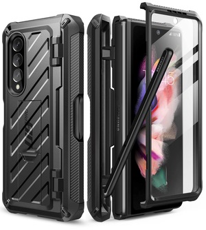 【新着特価】SUPCASE Galaxy Z Fold 3 5G (2021) ケース SC-55B / SCG11 全面保護 米軍MIL規格取得 保護フィルム付き スタンド機能 ペン収納 耐衝撃 防塵 保護 ケース UBPro シリーズ