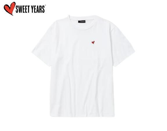 SWEET YEARS スウィートイヤーズ Tシャツ 半袖 クルーネック Tシャツ ビッグシルエット メンズ 16101SY BIANCO ホワイト