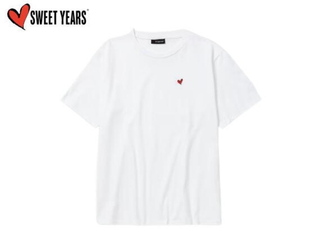 SWEET YEARS スウィートイヤーズ Tシャツ 半袖 クルーネック Tシャツ ビッグシルエット メンズ 16101SY BIANCO ホワイト