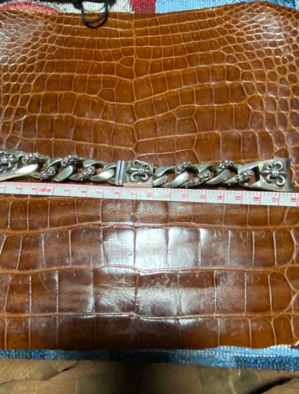 CHROME HEARTS クロムハーツ スターリング シルバー ブレス ウォッチ