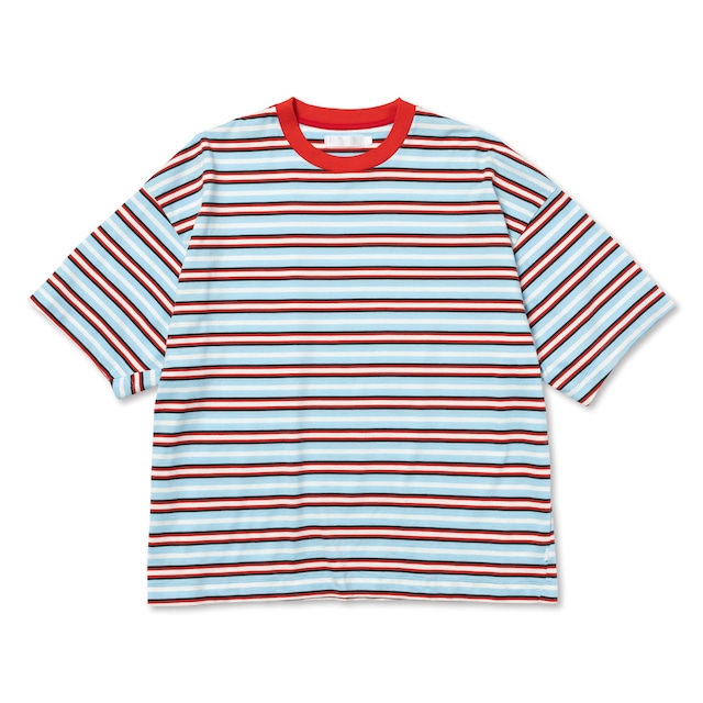 ROTOL / WIDE TWIST SHORT SLEEVE TEE BORDER(SUNRIZE)