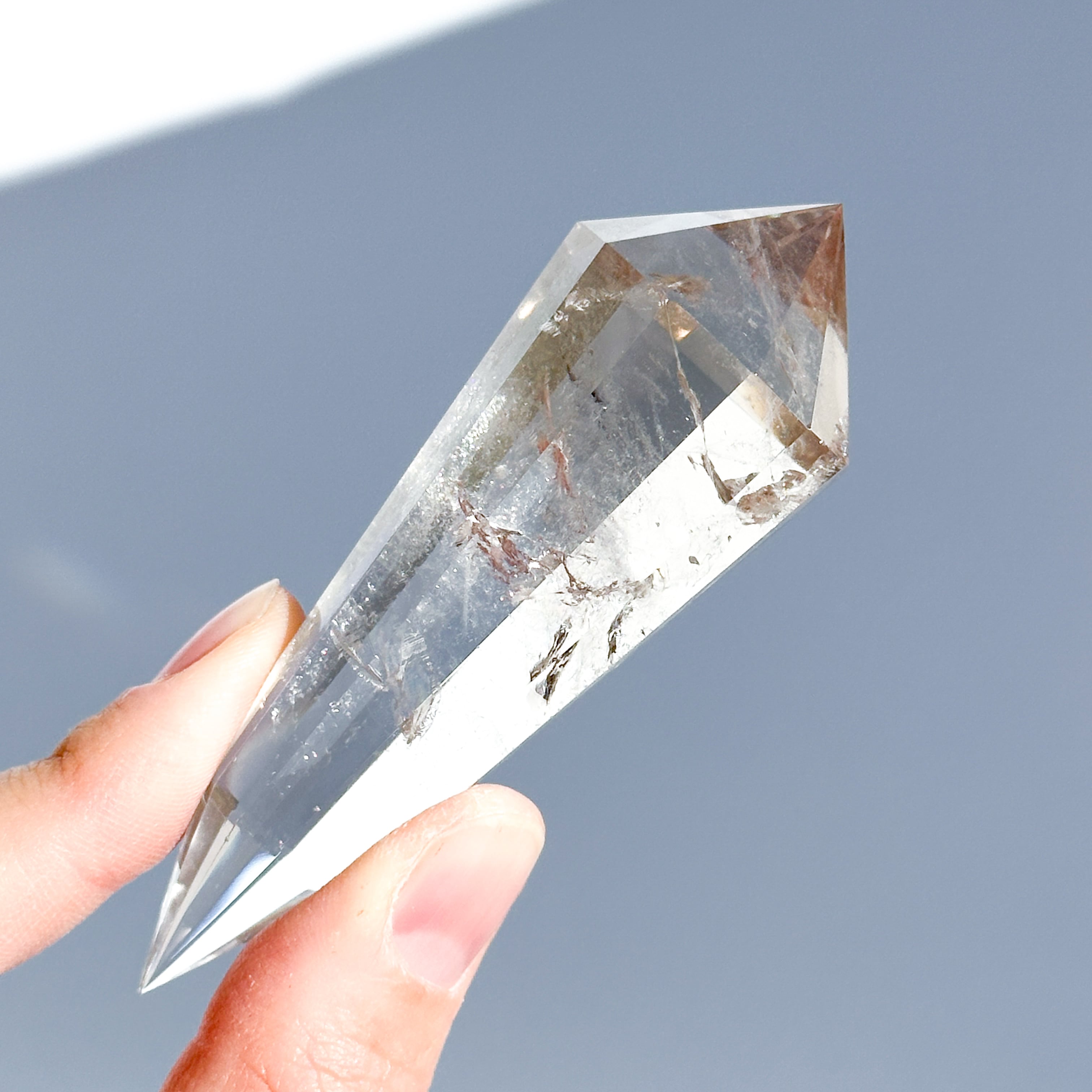 ミナスジェライス産スモーキークォーツ ダブルターミネイテッド12