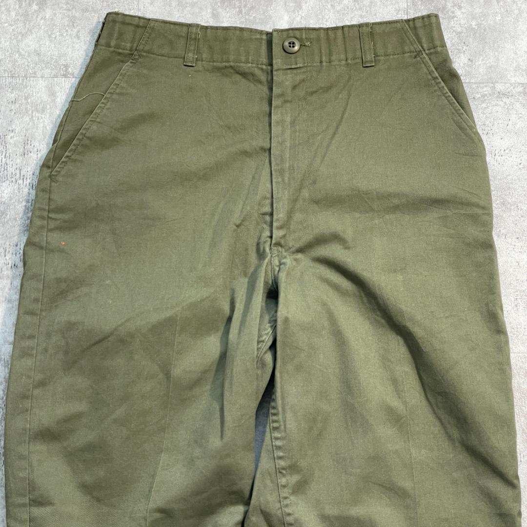 80s アメリカ軍 実物 OG507 ユーティリティパンツ 32/31 | ib2