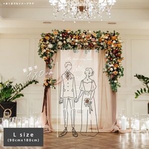 WEDDINGタペストリー　type／　【 S / M / L 】