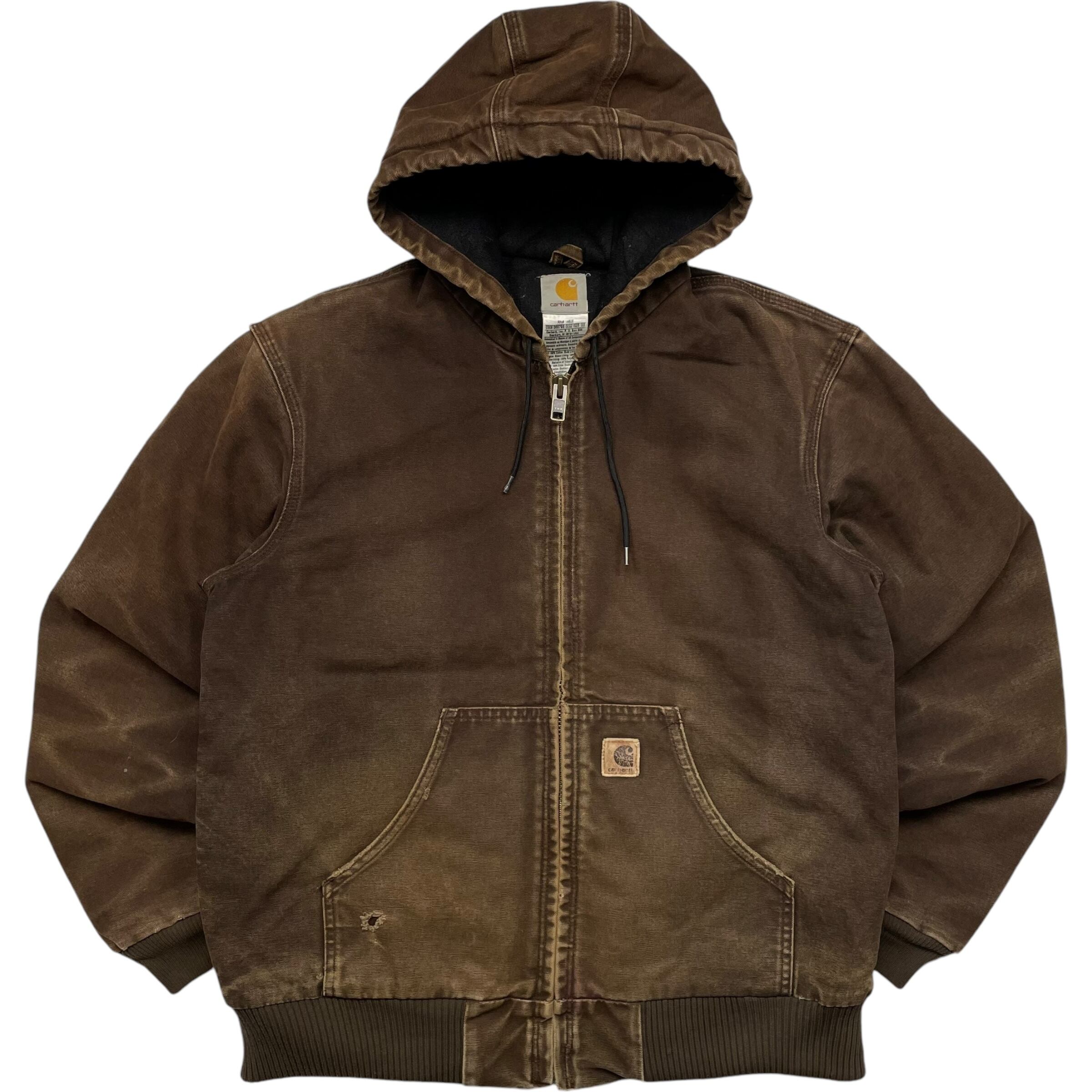 《M》 Carhartt カーハート アクティブジャケット ダックジャケット ブラウン no.4463