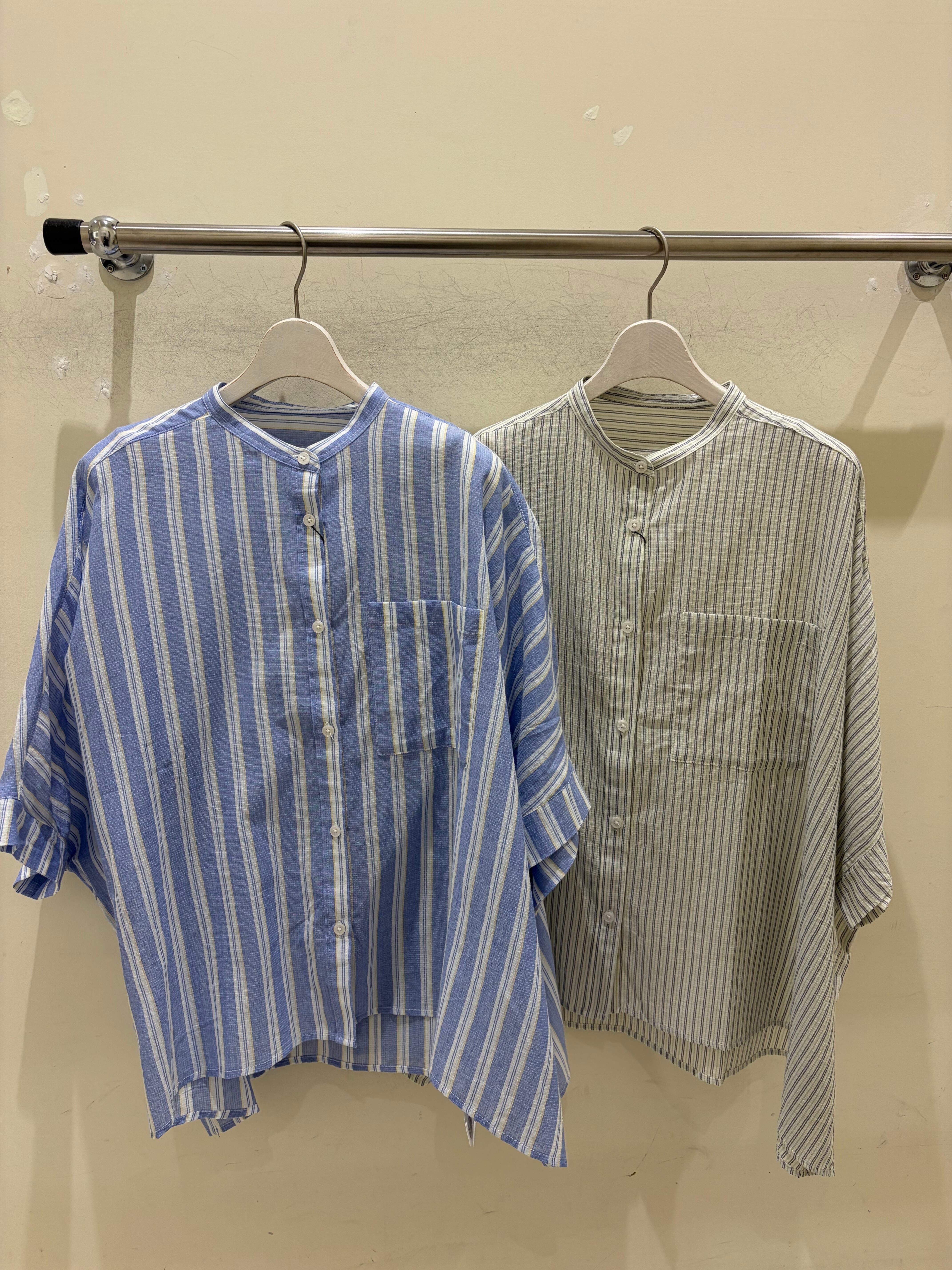 バンドカラードルマンシャツ 6612026/le colis