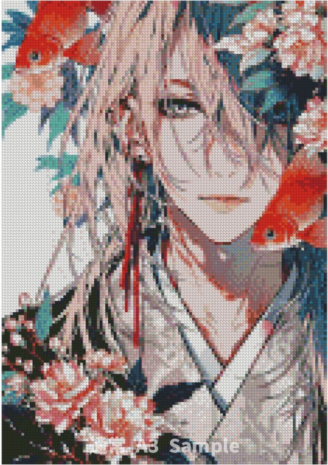 タイヤ アート　アクリル絵画 ダイヤモンドアート A3 Guy G (通常/フルAB/フル樹脂AB/フルFD