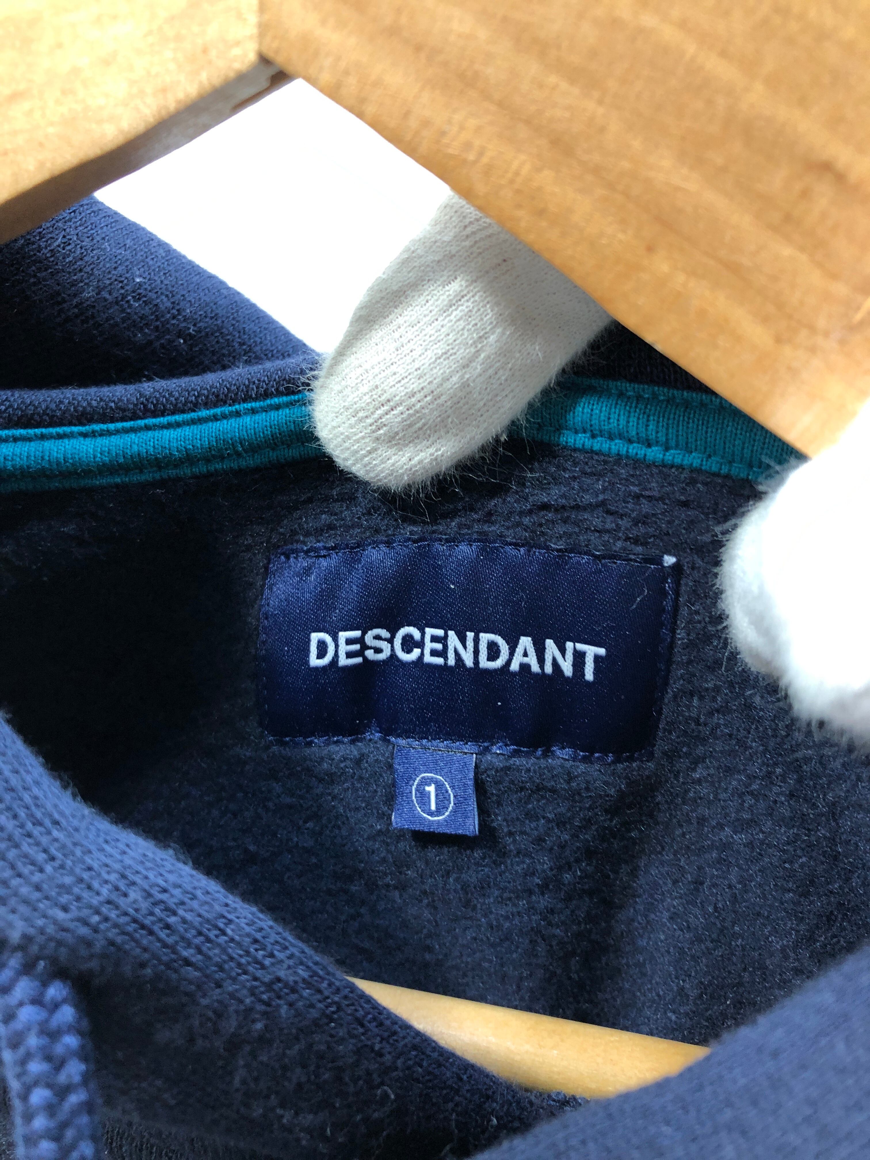 060950● DESCENDANT PE HOODY パーカー 1 ネイビー