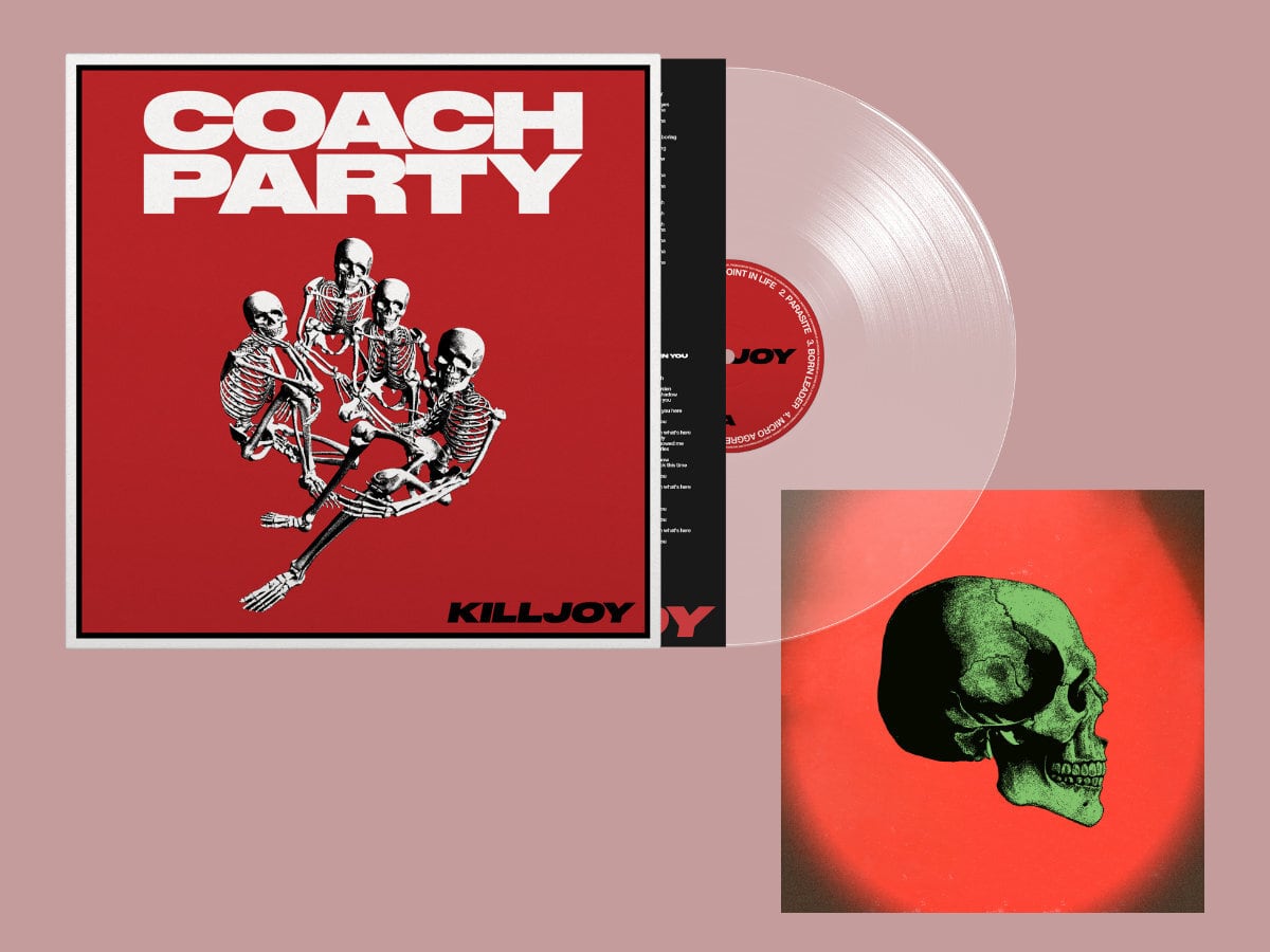 Coach Party / KILLJOY（1000 Ltd Clear LP）