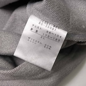 CANTERBURY カンタベリー ハーフジップ 半袖 ポロシャツ XL/グレー メンズ