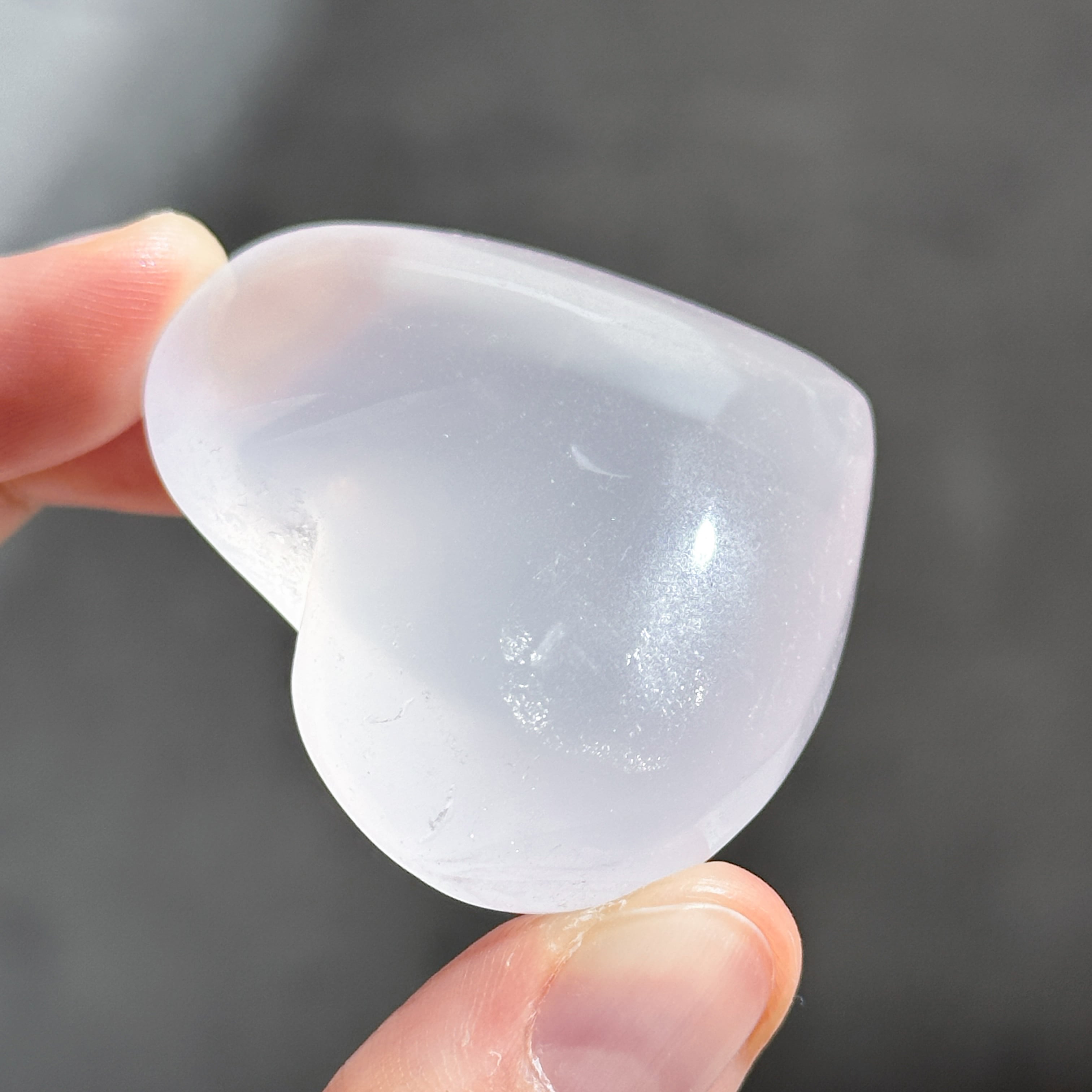 モザンビーク産ローズクォーツ ハート型01◇ Rose Quartz