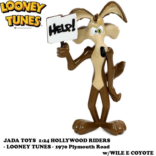 JadaTOYS 1/24 1970 プリムス ロードランナー(コヨーテ JadaTOYS 1/24 1970 プリムス ロードランナー(コヨーテ