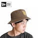 NEW ERA ニューエラ バケットハット メンズ レディース リバーシブル MLB サンディエゴ・パドレス Bucket01 帽子 59cm 14744769 アッシュブラウン/ウォルナット