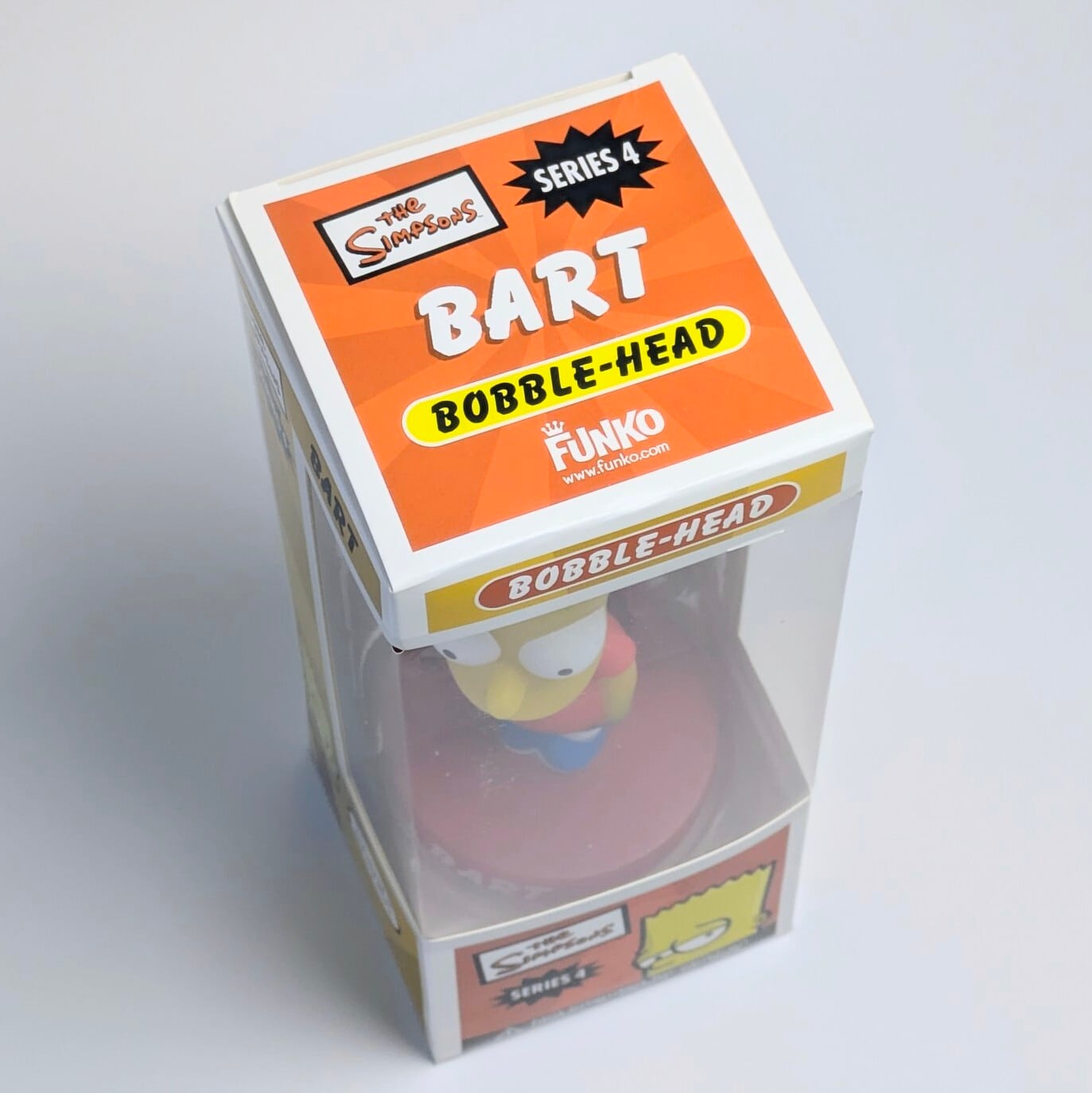 【 The Simpsons ( シンプソンズ ) 】『 バート・シンプソン 』FUNKO Wacky Wobbler / ワッキーワブラー / ボビングヘッド / 首振り人形 / ファンコ〚アメリカン雑貨 アメトイ〛