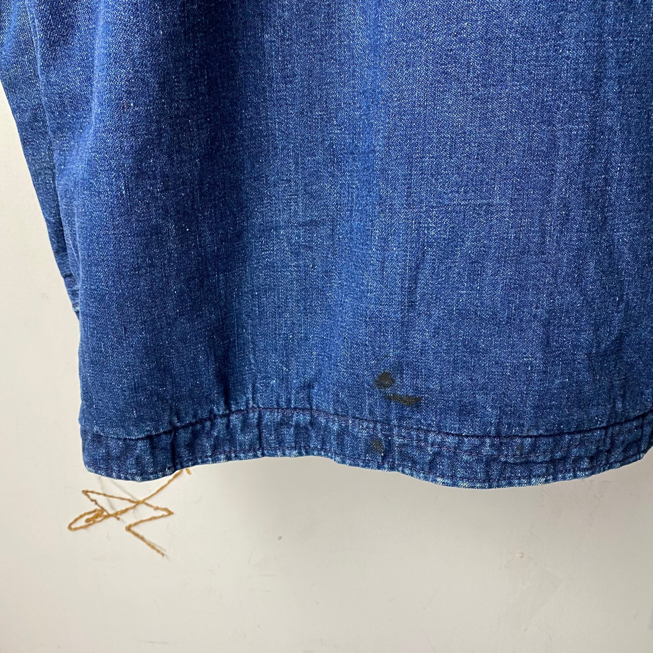 vintage 1970’s WRANGLER denim coverall with blanket