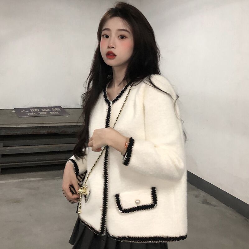 セーター カーディガンジャケット オータムウィンタートップス 秋物 冬物 萌量不足45719117657