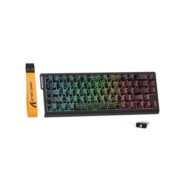 あ。 AKS068 ゲーミングキーボード アアリスレイアウト有線65%68キーAS