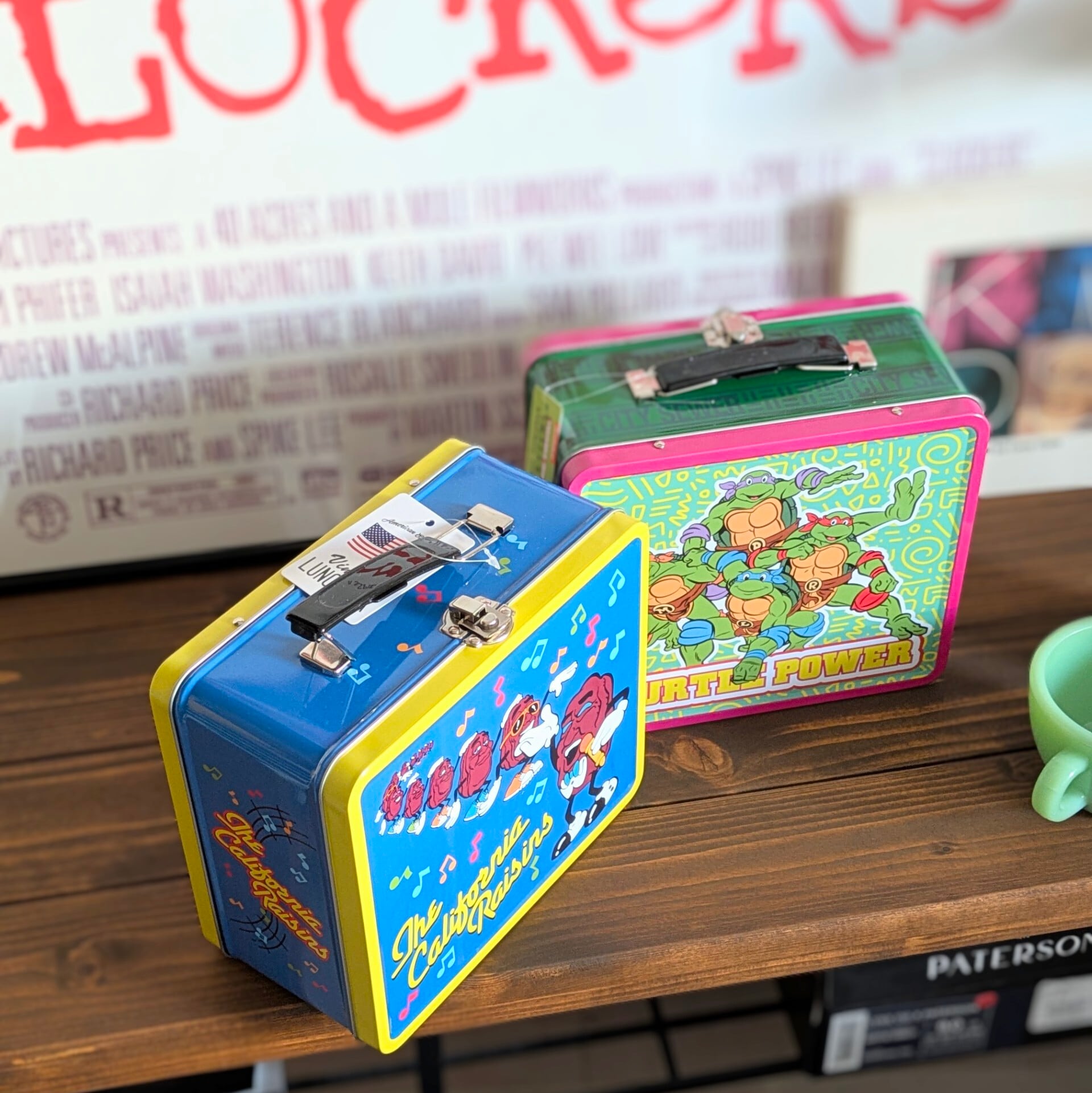 【 California Raisins( カリフォルニアレーズン ) 】VINTAGE LUNCH BOX / ランチボックス / ブリキ缶 〚アメリカン雑貨 アメトイ〛