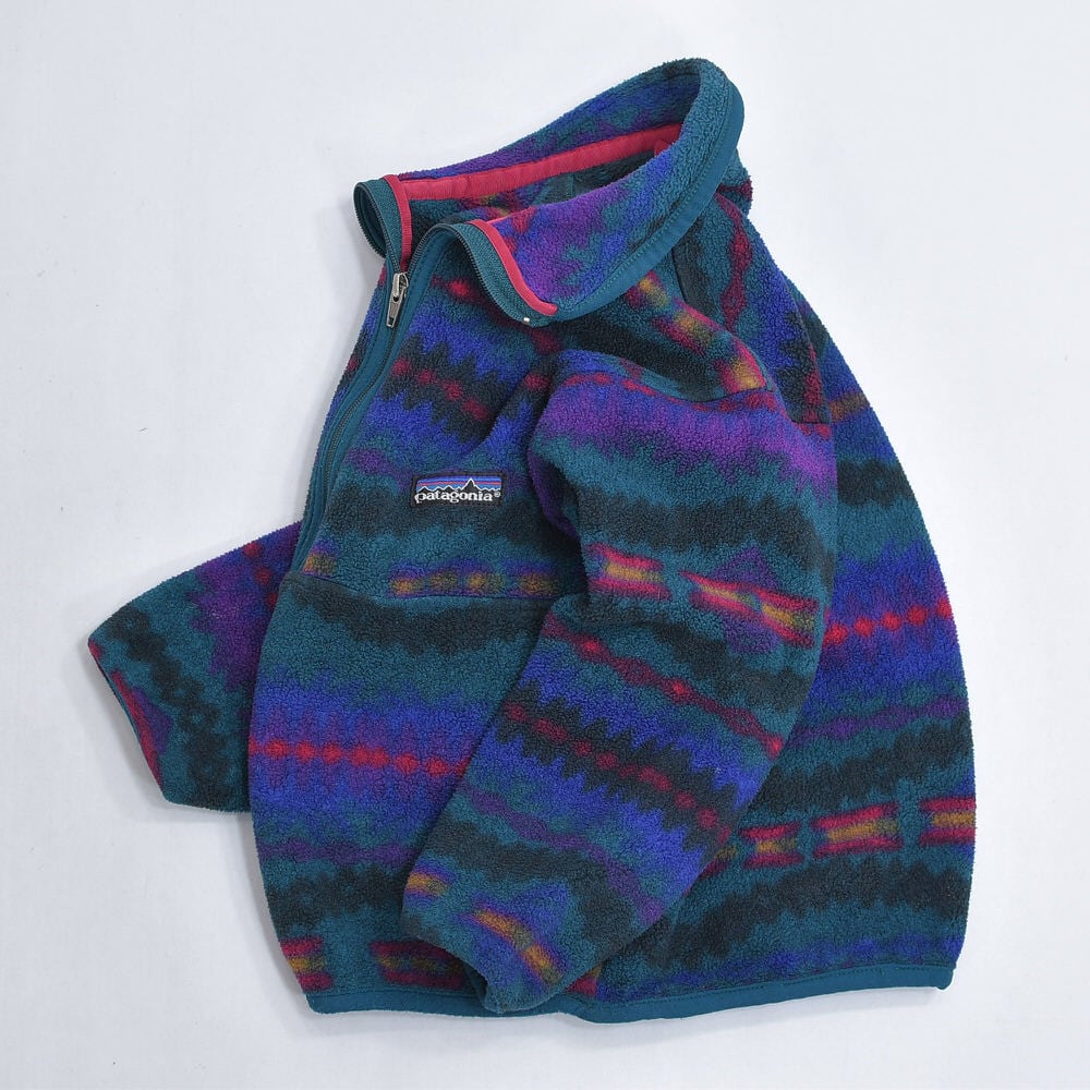 Kids 90s アメリカ製 patagonia パタゴニア F3 サカジャウィア柄