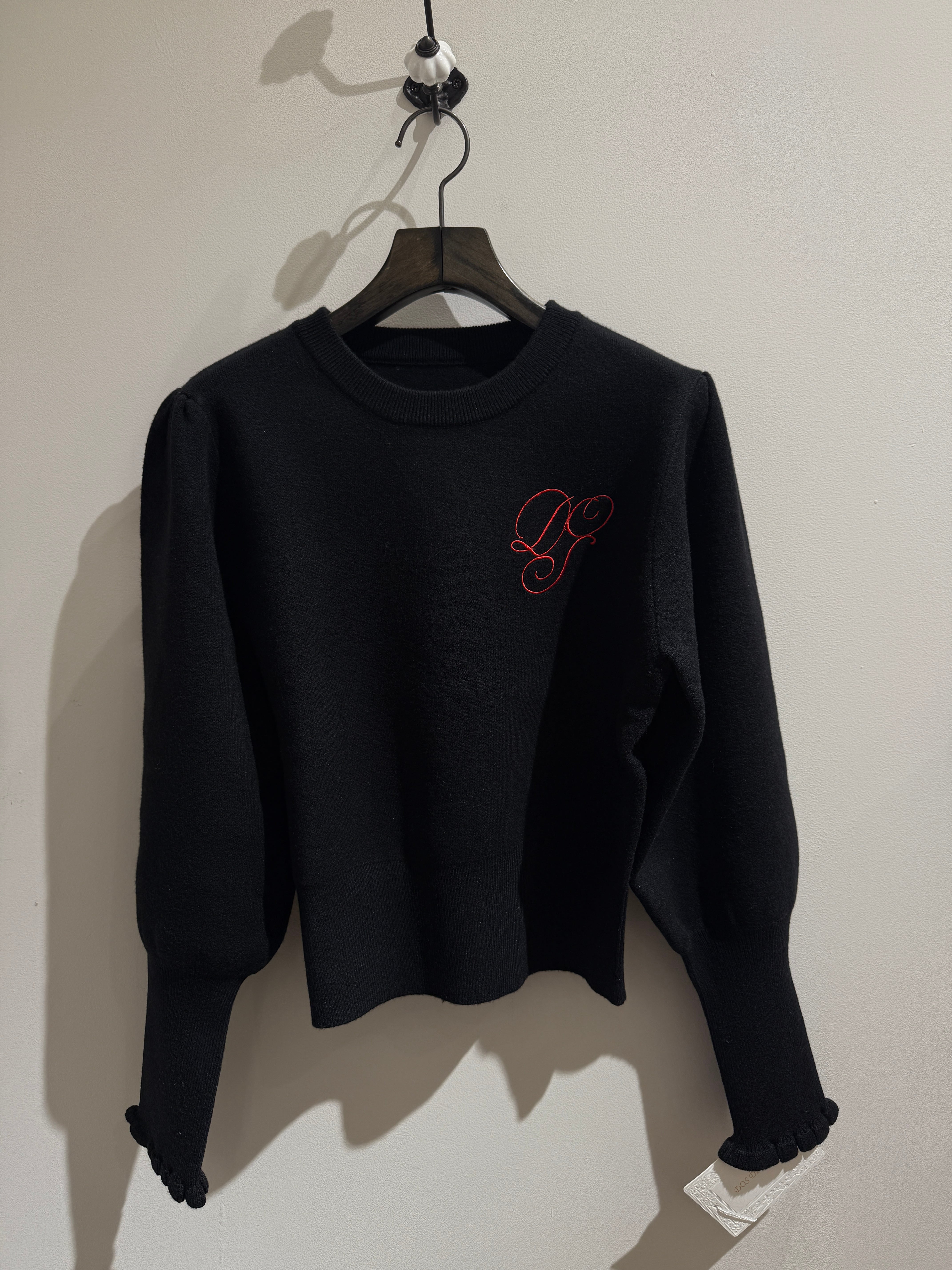 【BLACK FRIDAY SALE】パフスリーブニット D8636 ドスディオサス