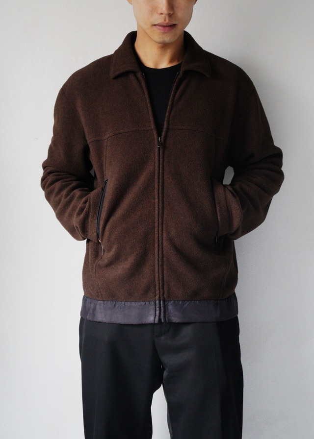COMME des GARCONS HOMME PLUS 05AW zip up fleece jacket