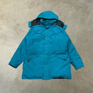 1990s COMFY DOWN JACKET TURQUOIS