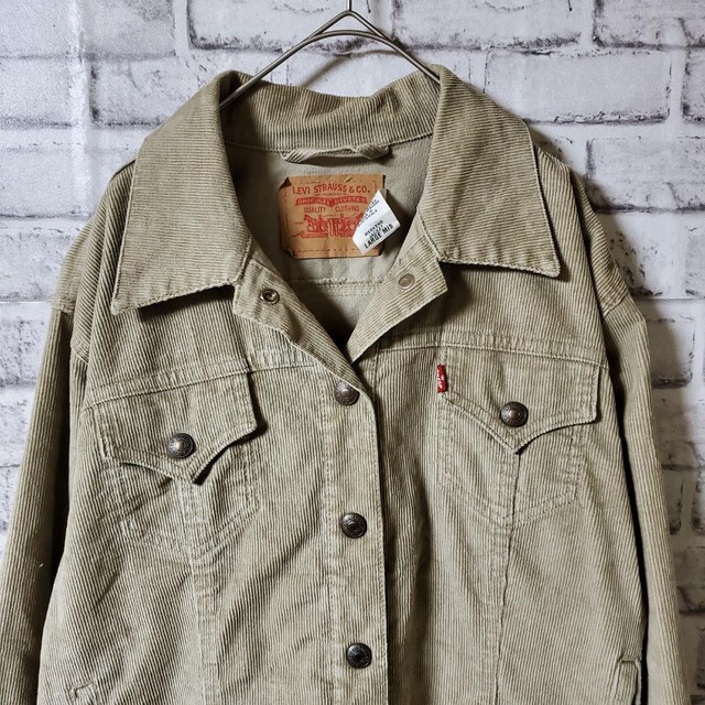 【リーバイス】Gジャン　美品　コーデュロイ　カジュアル　大人