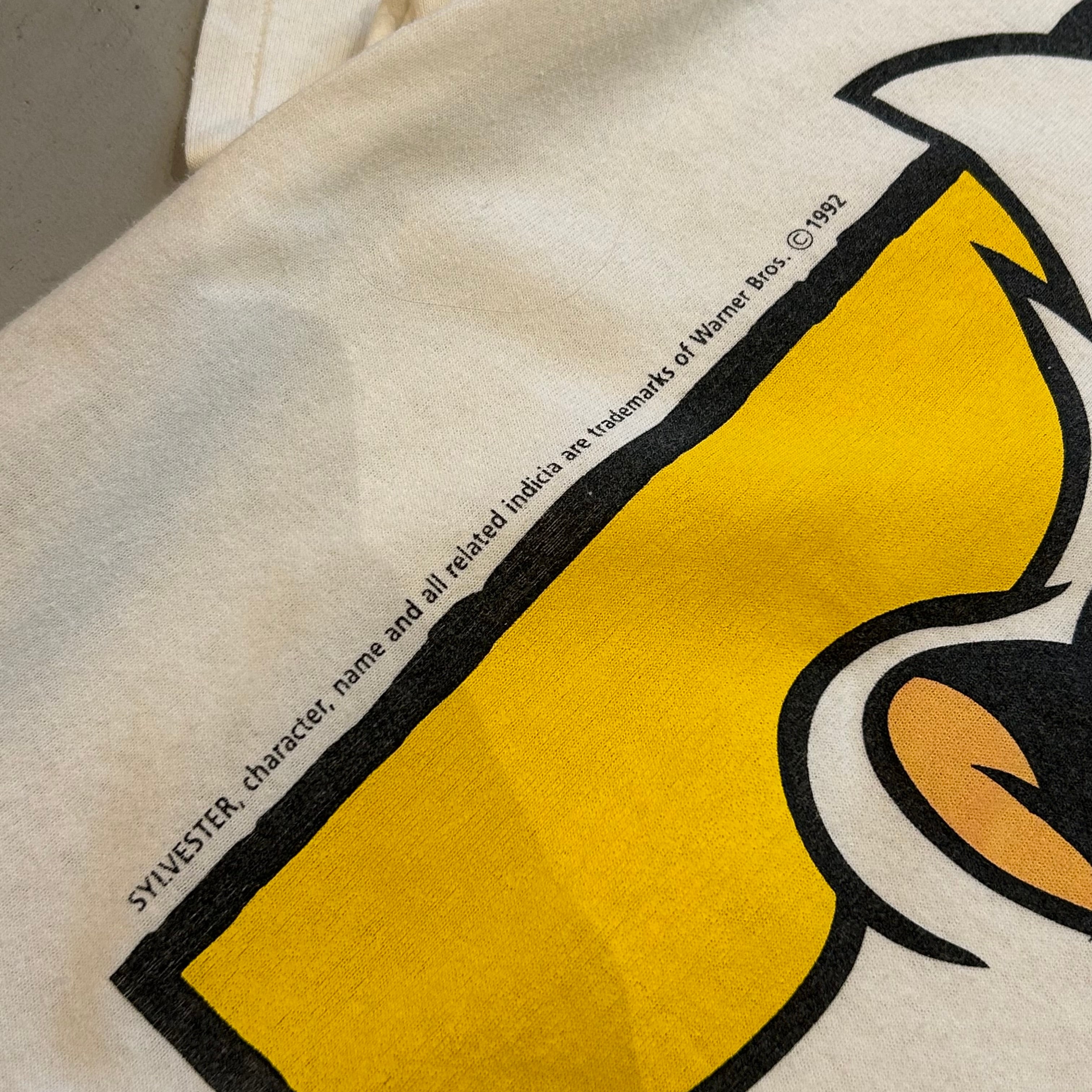 90s LOONEY TOONS “Sylvester Cat” t-shirt【高円寺店】 | What
