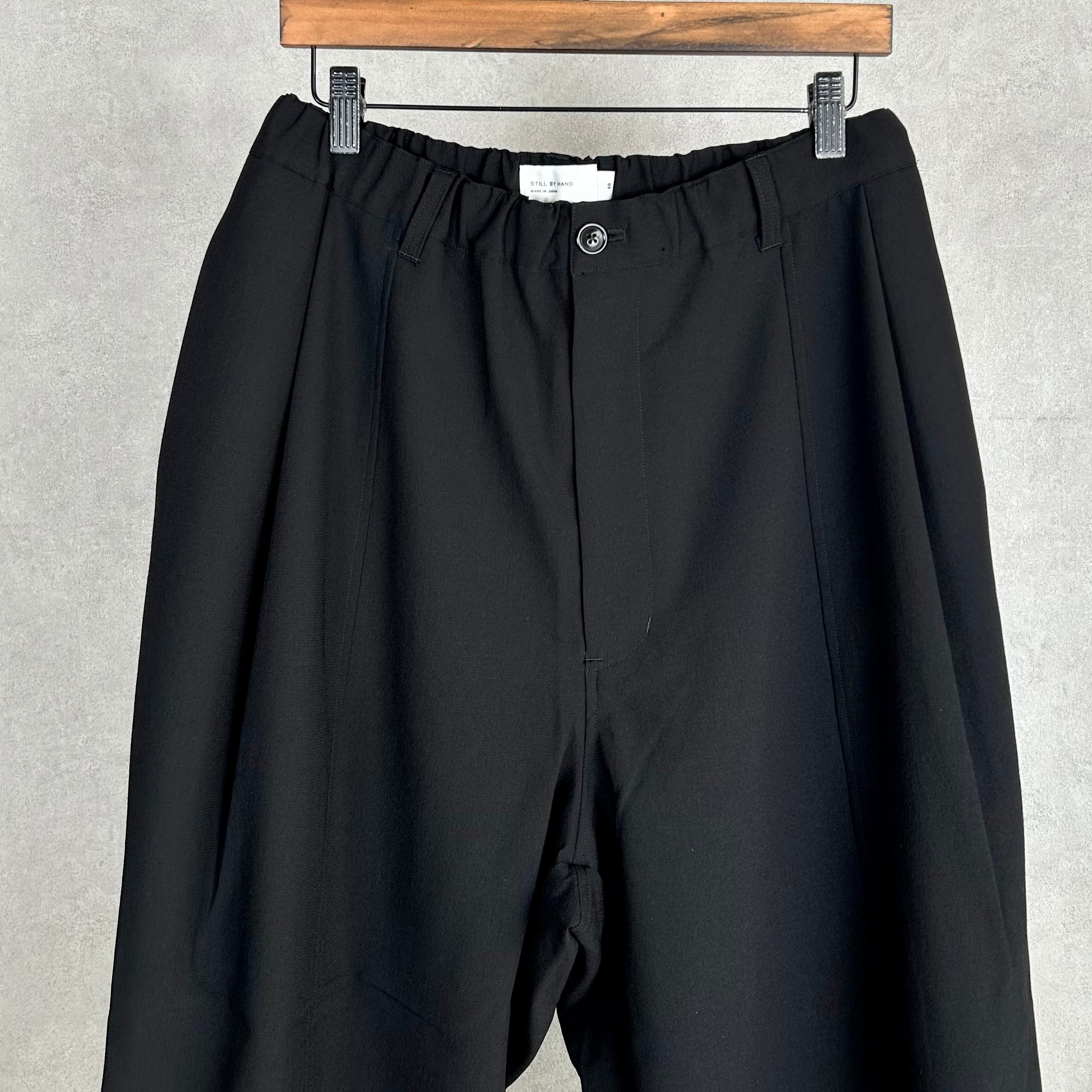 26SS》【STILL BY HAND】DRY WIDE TAPERED PANTS スティルバイハンド