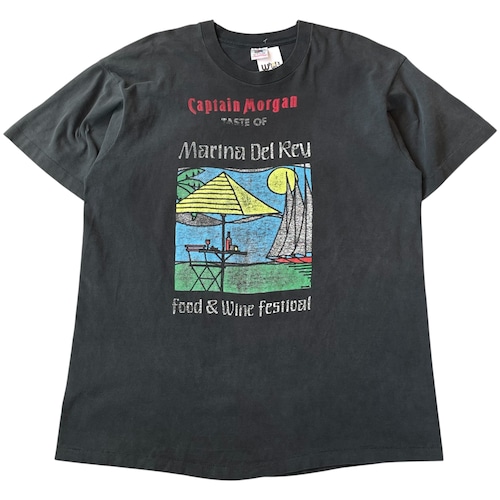 1990s Captain Morgan "Marina Del Rey Food & Wine festival" T-shirt