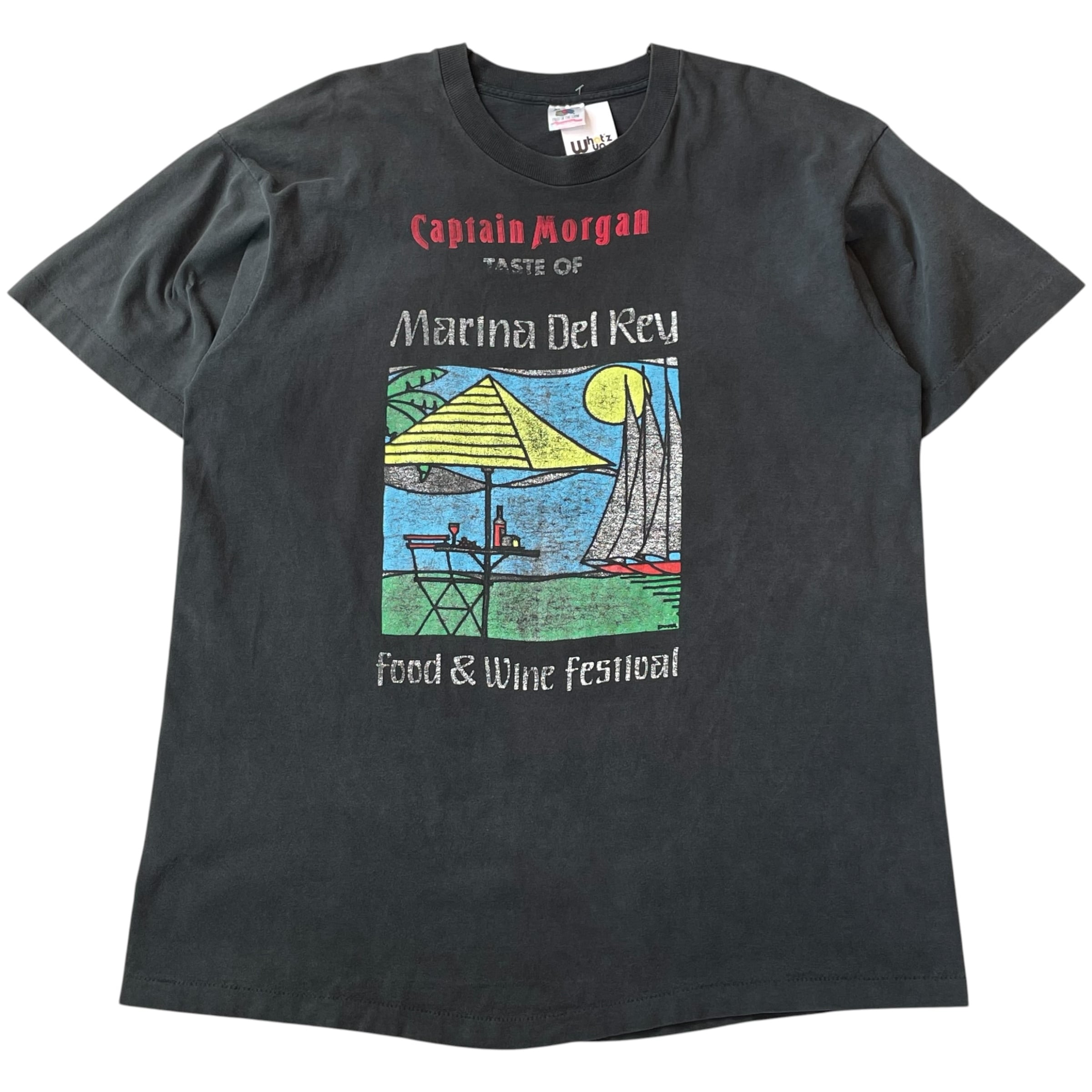 1990s Captain Morgan "Marina Del Rey Food & Wine festival" T-shirt