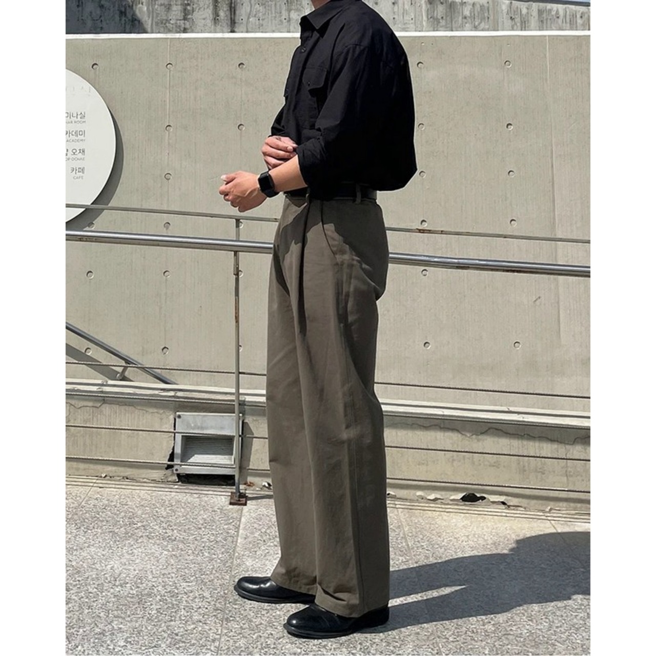 モダンワークシャツ　1317