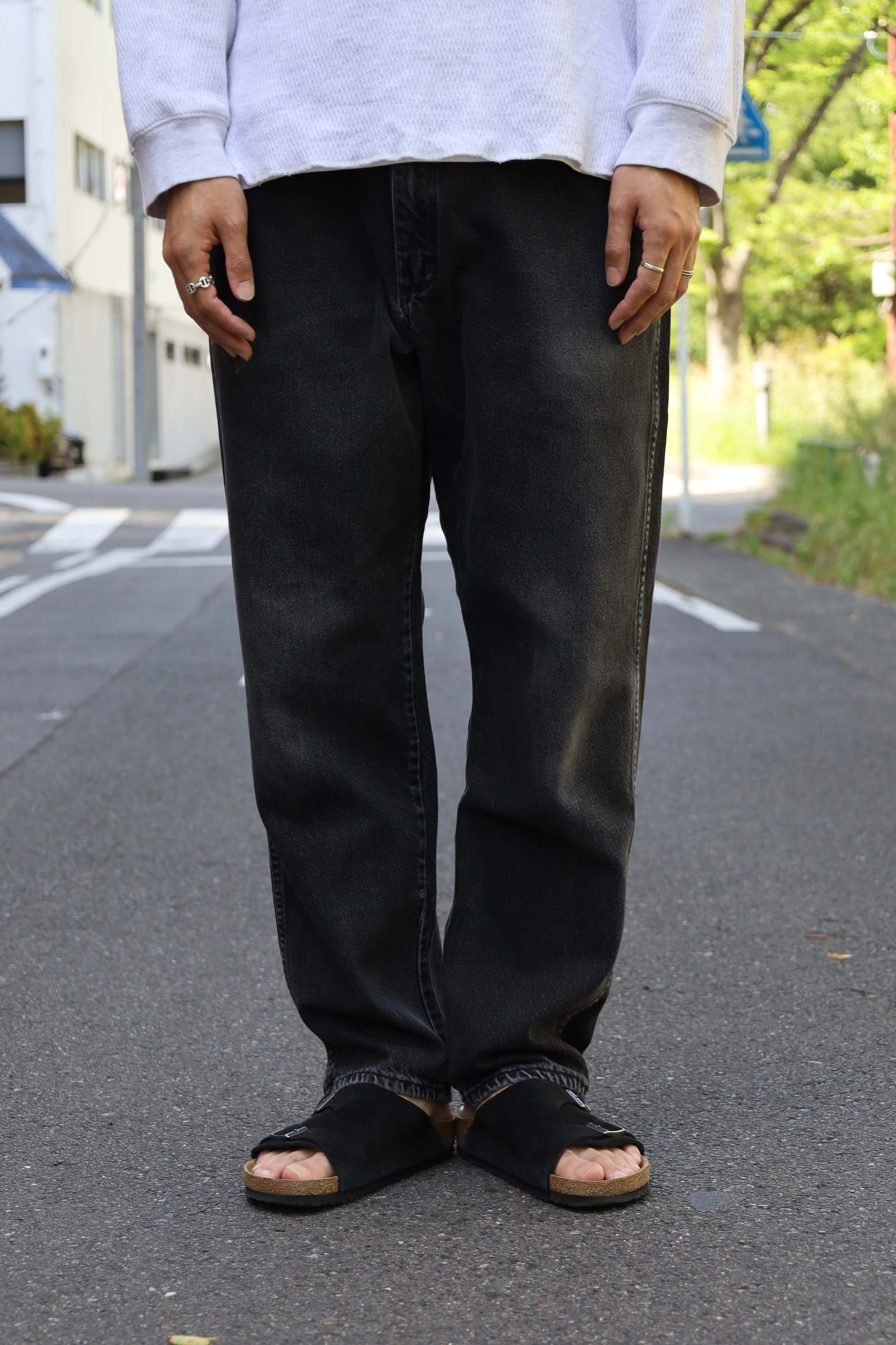 90's USA製 Levi's 517 Black Denim （W31 L34） | CALM