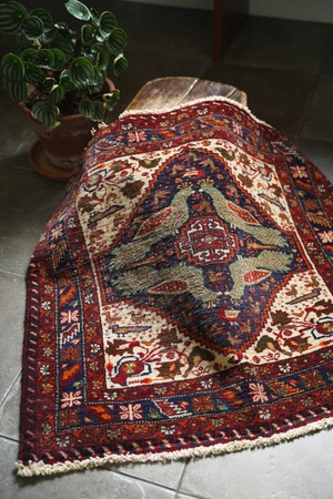2380 -01 Vintage Baluch rug