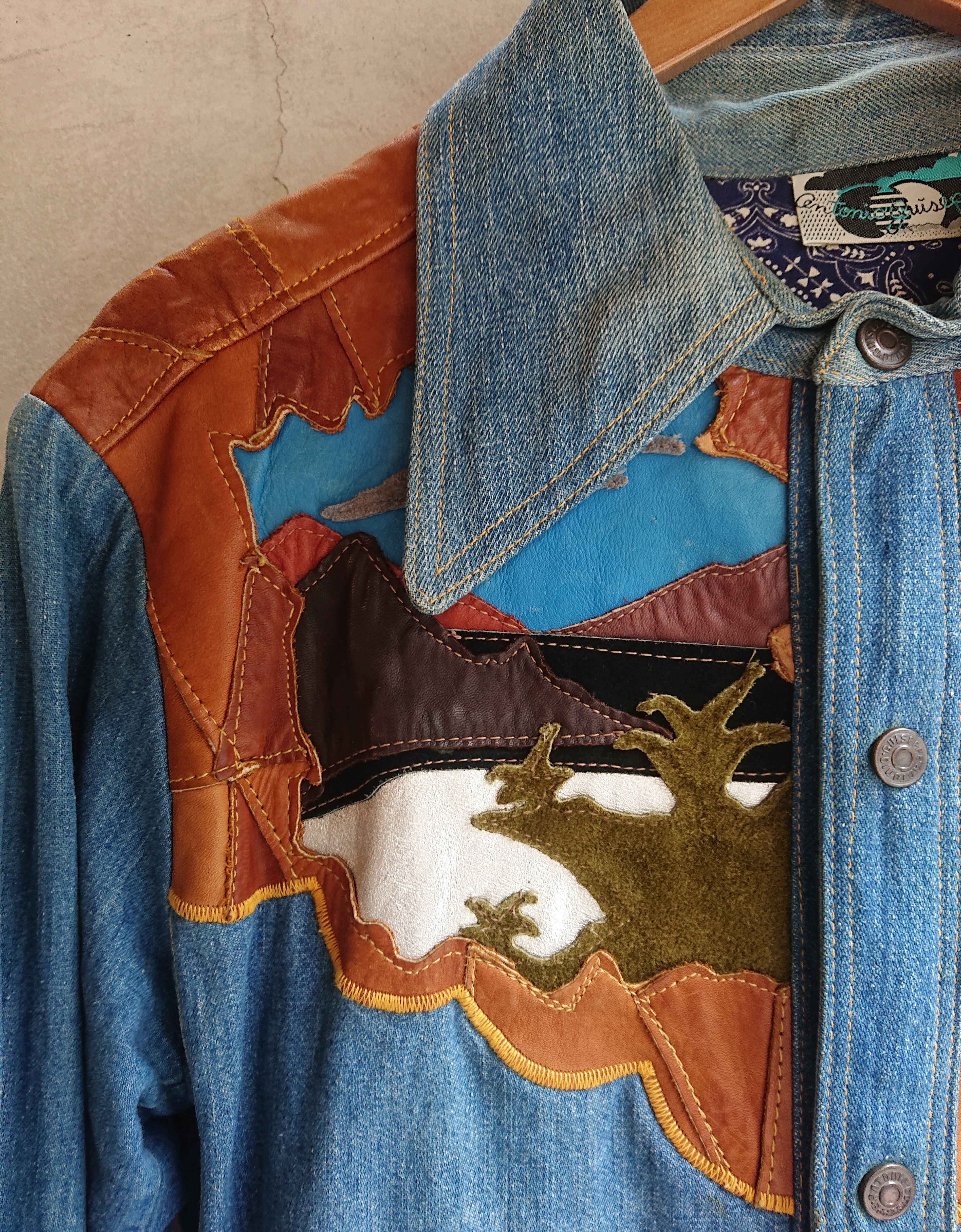 1970s Antonio Guiseppe SPECIAL DESIGN JACKET | BOW & ARROW WEB STORE