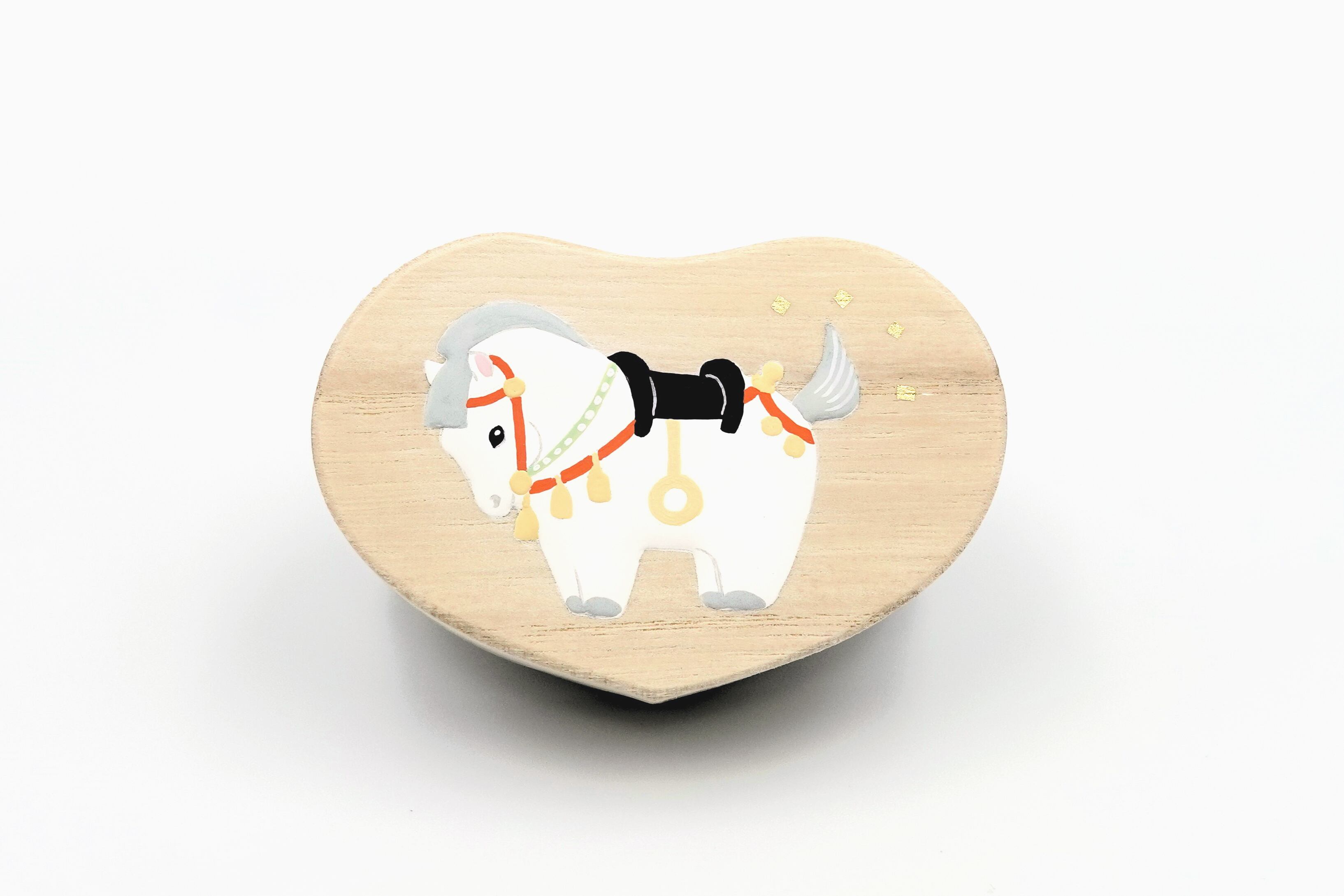 ハート型桐箱 -午(装)-