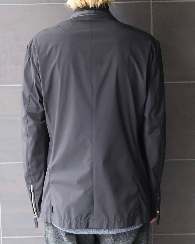 【ARMANI COLLEZIONI】double zip tailored jacket