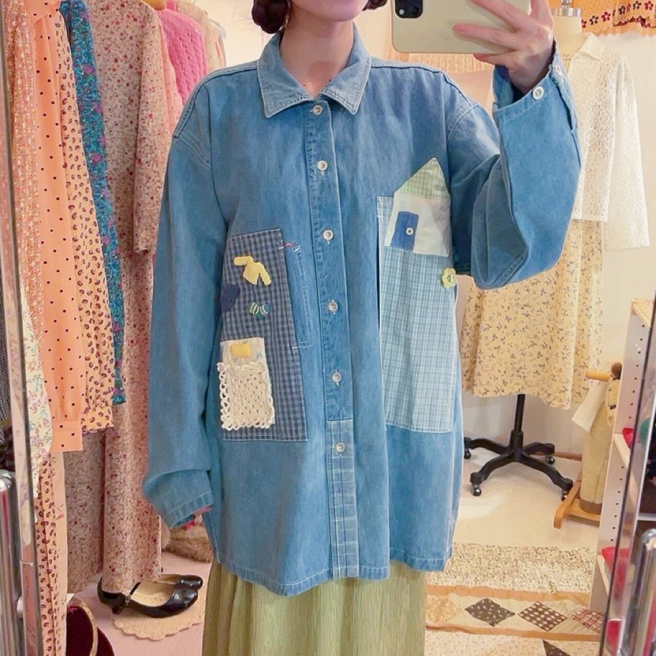 remake ✂︎ dwarf's room check pocket shirt