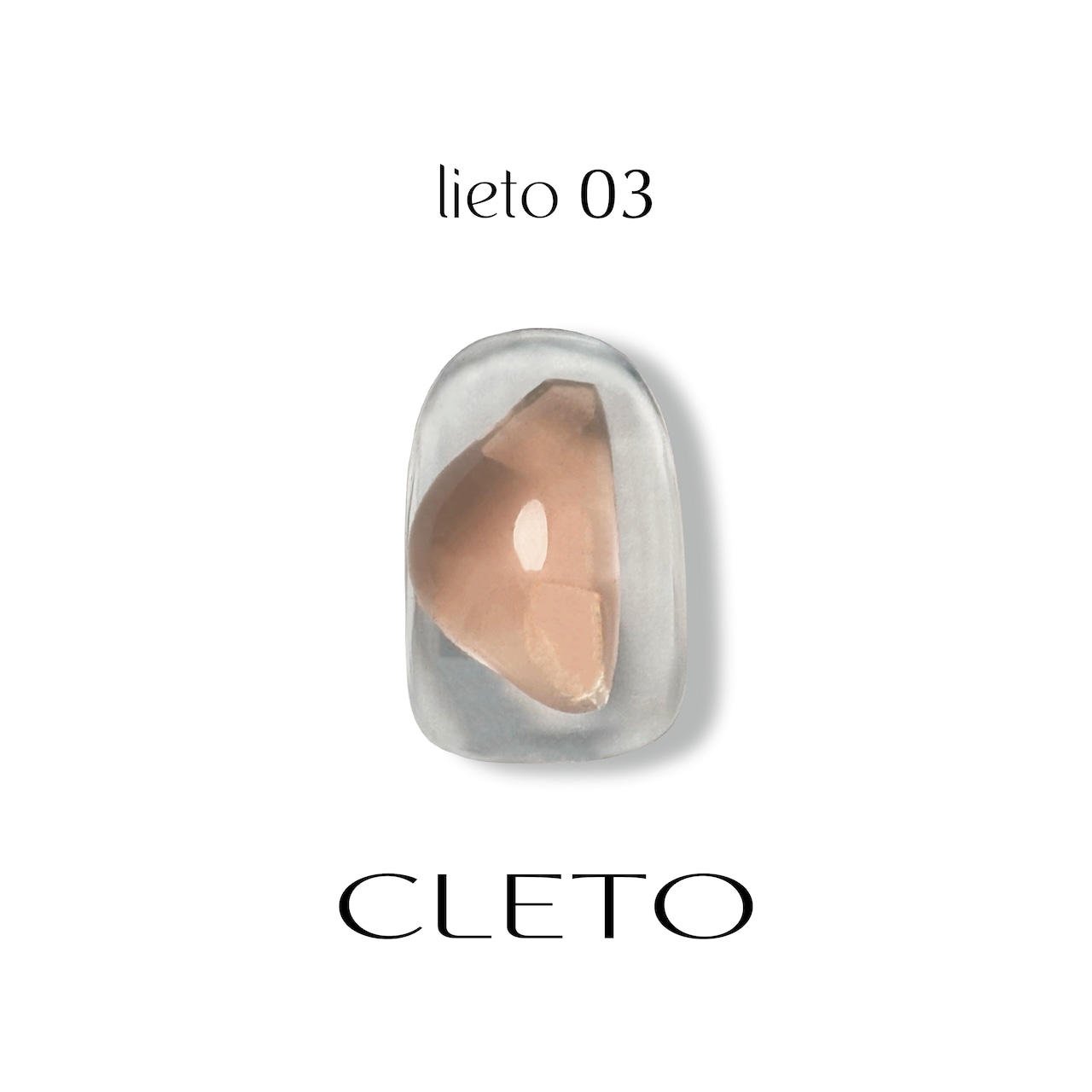 non wipe art color gel - lieto - 03