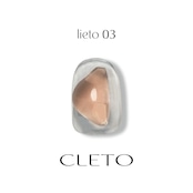 non wipe art color gel - lieto - 03