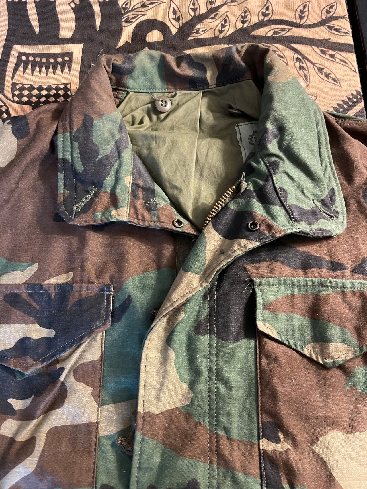 80s / US Army Military / M65 FIELD JACKET / REMAKE
