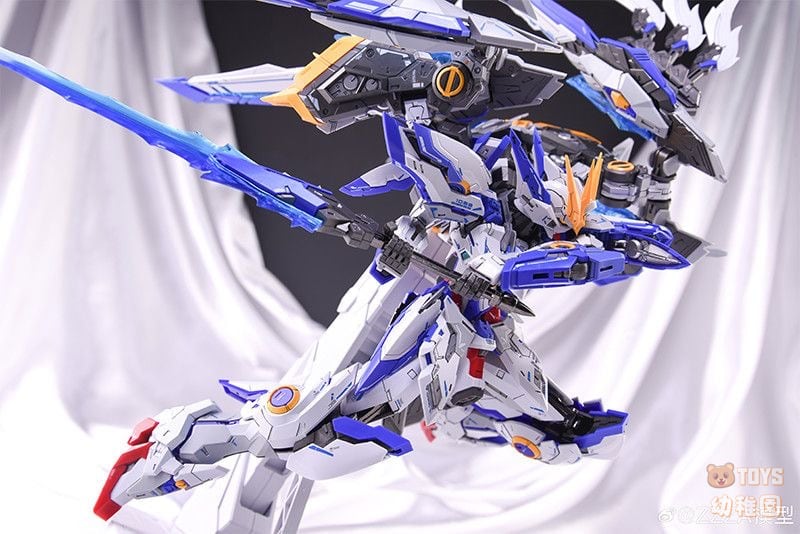 ZZA MODEL】1/100 ブルーフレイム Blue Flame 藍焔 青い炎 再販 組立式