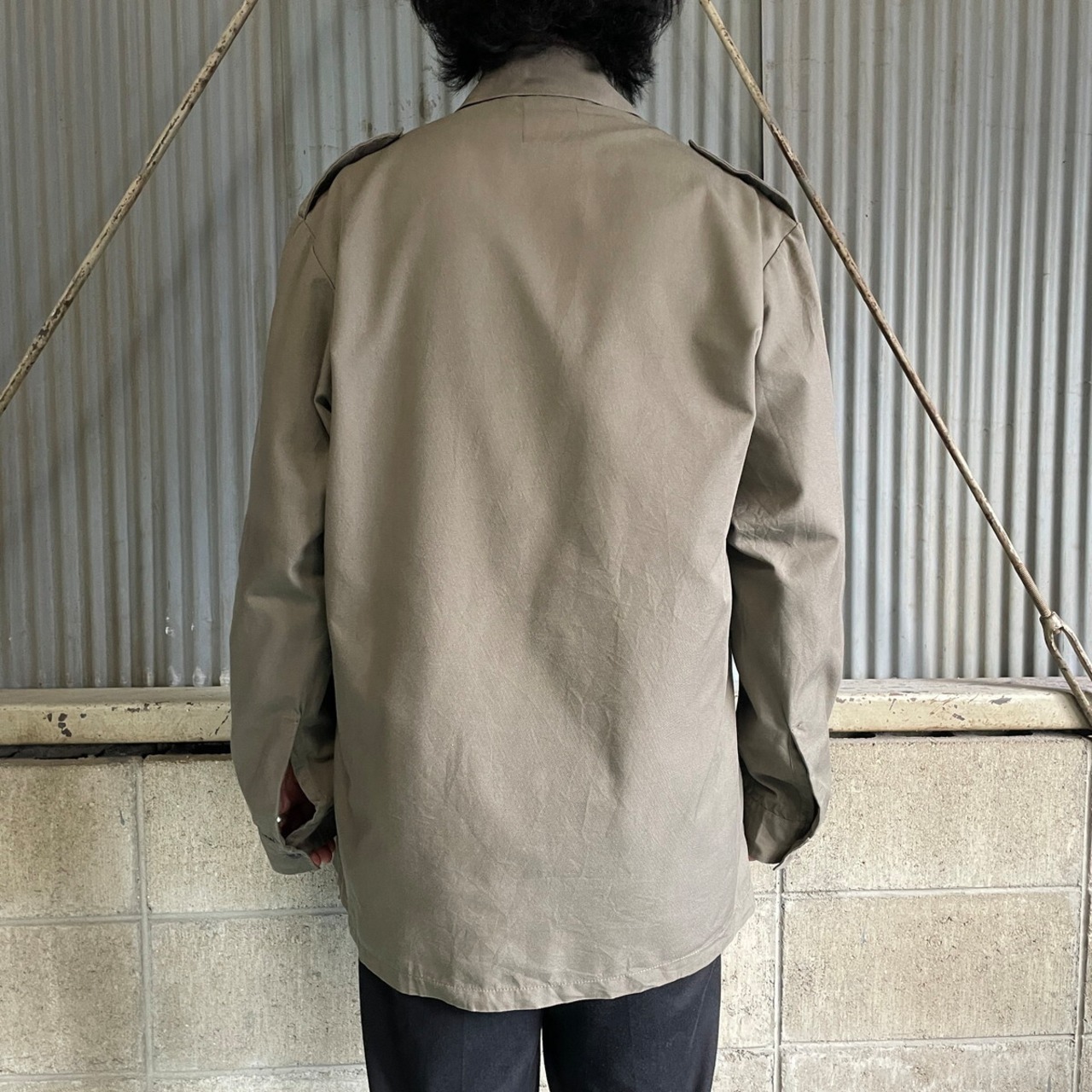 86年納品 オランダ軍 フィールド シャツジャケット メンズXL相当 古着 