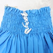 フラダンス 衣装 パウスカート エムエムジェイ MMJ ブルー系 日本製 ピンク系 ホワイト系 ダブル アシンメトリー フラ ダンス 可愛い 花柄 華やか 鮮やか 青 ハワイアン アロハ ハワイアンプリント ダンス衣装 レディース