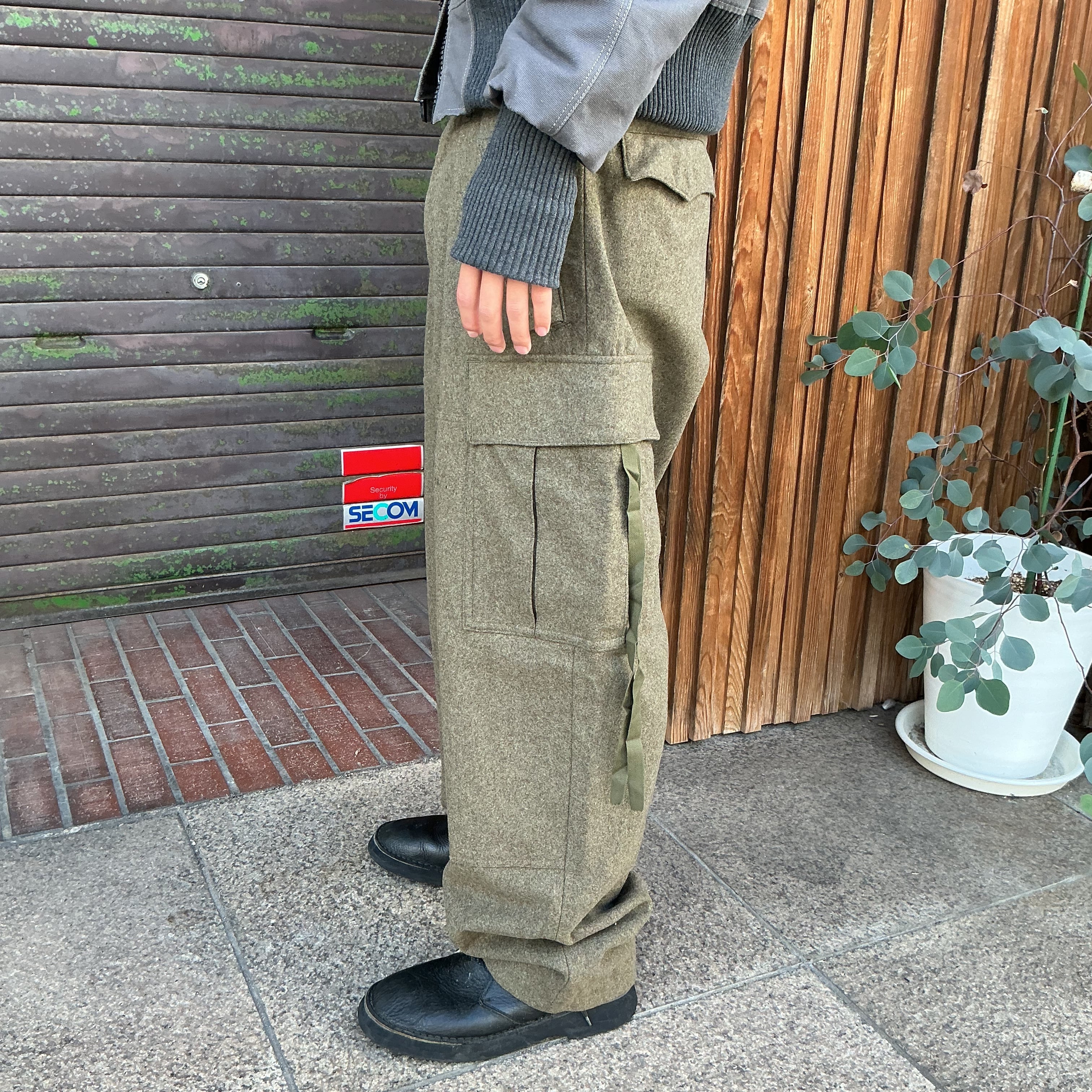 60's German ARMY TROUSERS ドイツ軍 ミリタリーパンツ フィールド