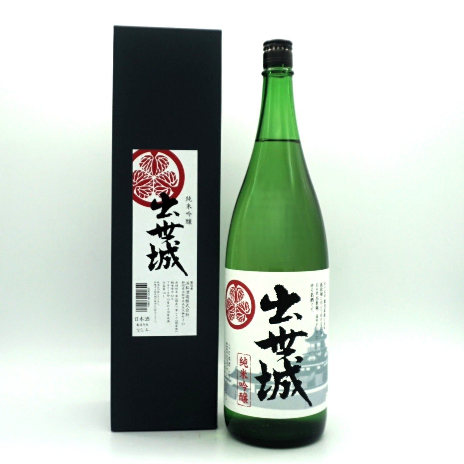 純米吟醸 出世城 葵御紋 1.8L 浜松酒造 | 伊豆河屋 伊豆川酒店