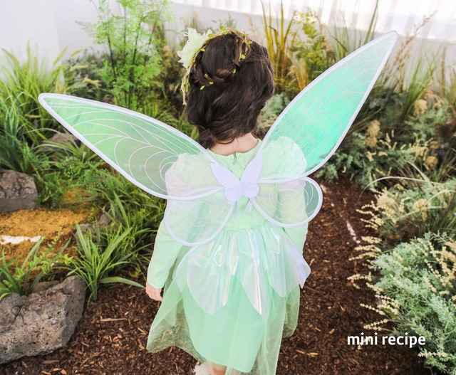 B品【即納】<mini recipe>  Tinkerbell fairy dress + Fairy wings
