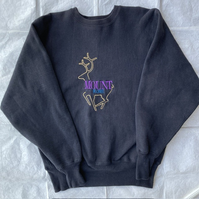 Champion Reverse Weave スウェット USA製 ブラック