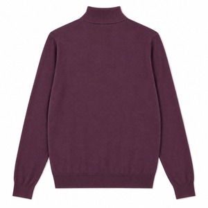 ★定価49,350円・新品未使用★ジョンスメドレー HARCOURT ハーコート エクストラファインメリノ モックネックニット フィグ Mサイズ